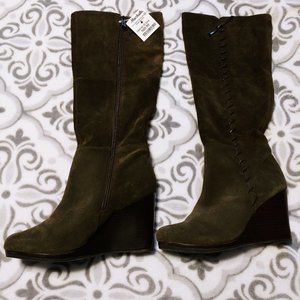 Kenneth Cole Reaction Suede Boots 7.5 M NWT